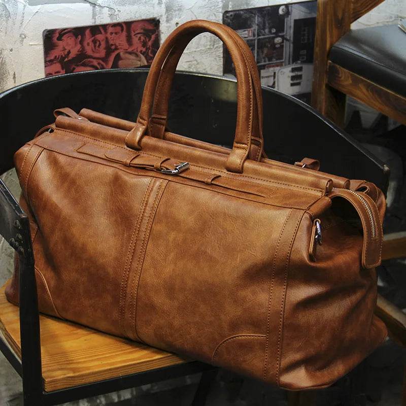 Bolsa de Viagem em Couro Vegano BP 604 - BAGYPACK