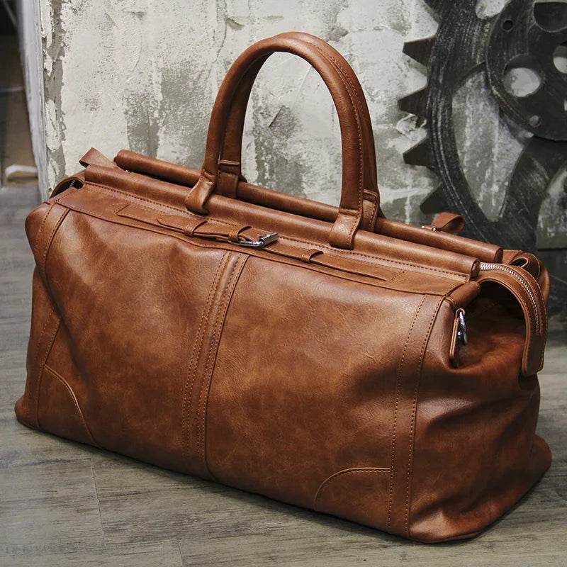 Bolsa de Viagem em Couro Vegano BP 604 - BAGYPACK