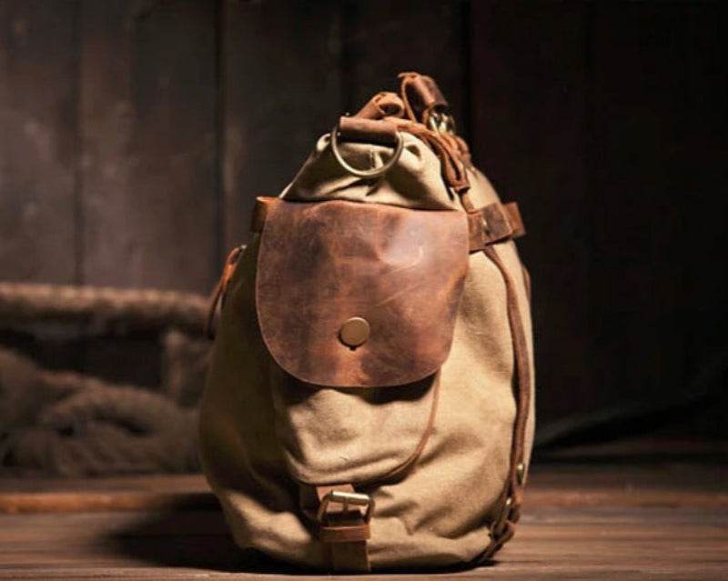 Bolsa de Viagem Lona+Couro BP 614 - BAGYPACK