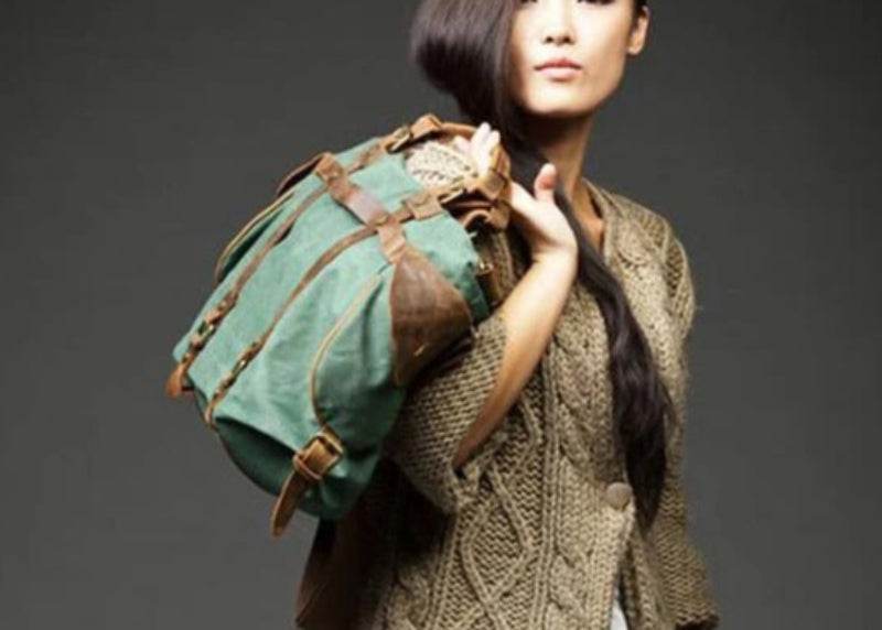 Bolsa de Viagem Lona+Couro BP 614 - BAGYPACK