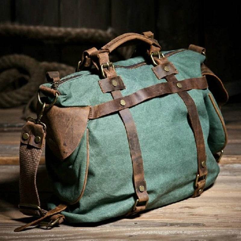 Bolsa de Viagem Lona+Couro BP 614 - BAGYPACK