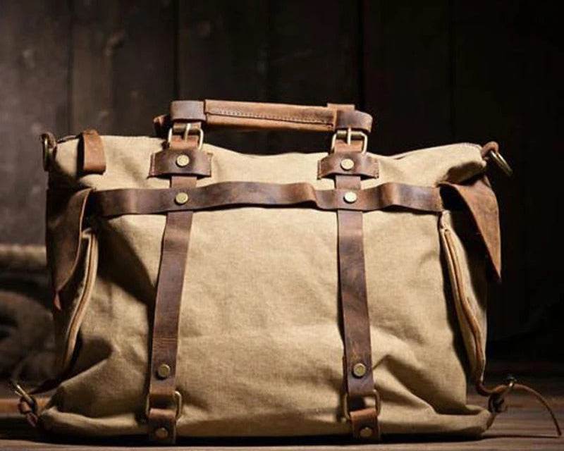 Bolsa de Viagem Lona+Couro BP 614 - BAGYPACK
