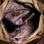 Bolsa de Viagem BP 614 Lona+Couro | Resistente e Funcional | Bagypack - BAGYPACK