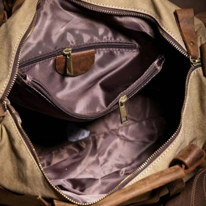 Bolsa de Viagem Lona+Couro BP 614 - BAGYPACK