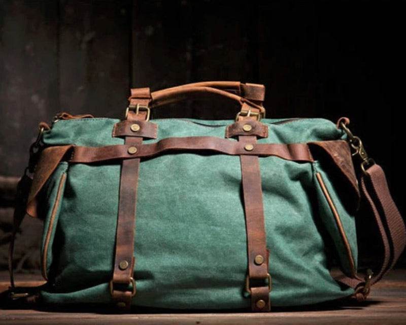 Bolsa de Viagem Lona+Couro BP 614 - BAGYPACK