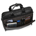 Pasta Executiva em Couro BP 121: Sofisticação e Compartimento para Laptop 15.6" BAGYPACK