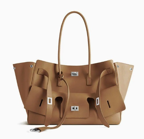Bolsa Tote Bag BP 200 em Couro PU: O Estilo que Acompanha Seu Ritmo Expansível BAGYPACK