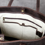 Bolsa Carteiro BP 209: Elegância Executiva e Organização em Couro Legítimo BAGYPACK