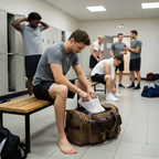 Bolsa de Viagem BP 601 Masculina em Lona e Couro