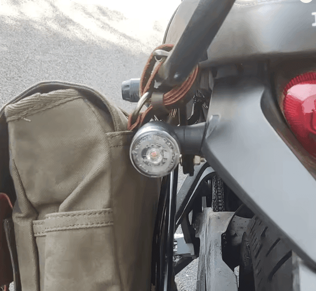 Bolsa Alforges BP 611 Lona+Couro Resistente para Motos BAGYPACK