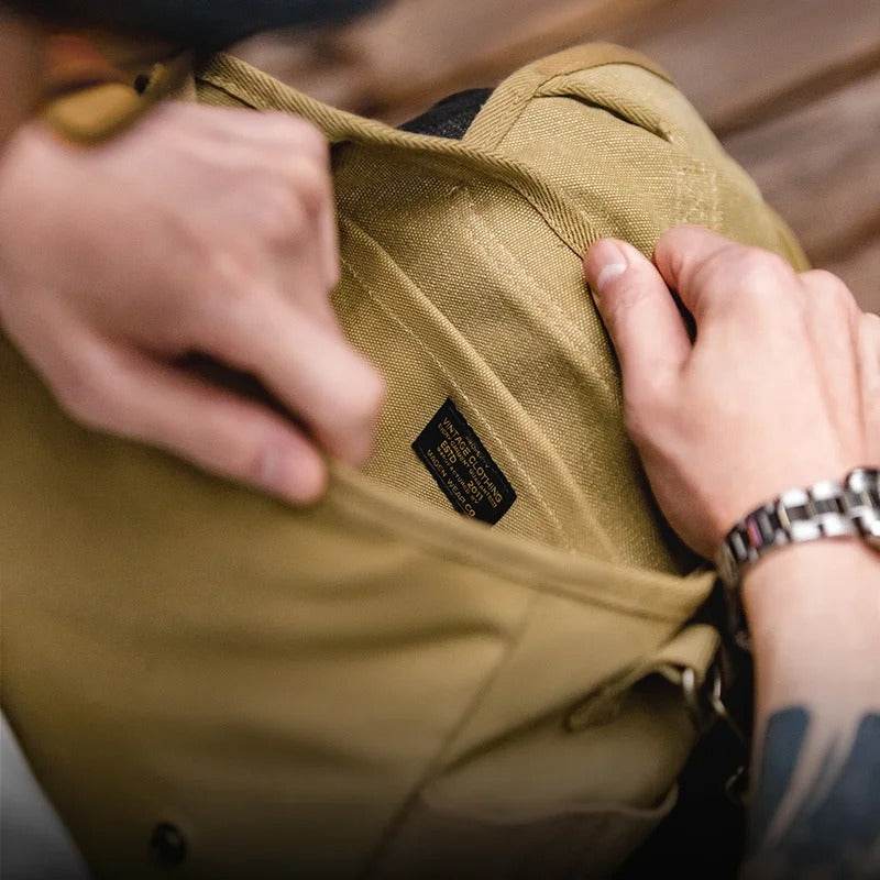 Bolsa Transversal BP 124: Lona, Compacta e Estilo Urbano BAGYPACK