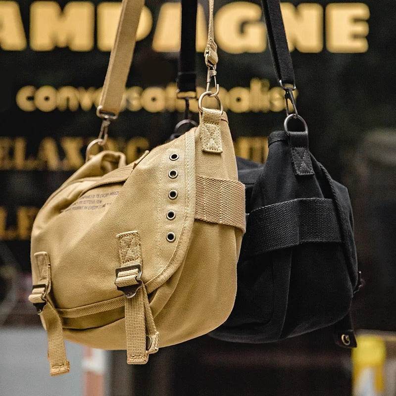 Bolsa Transversal BP 124: Lona, Compacta e Estilo Urbano BAGYPACK