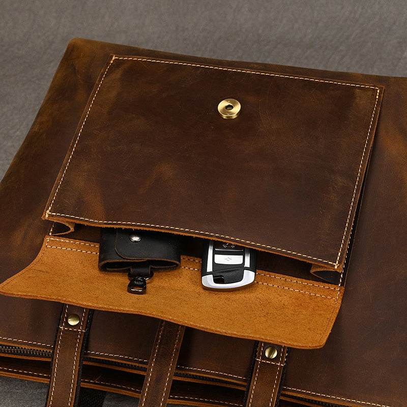 Bolsa Carteiro em couro BP 123 - BAGYPACK