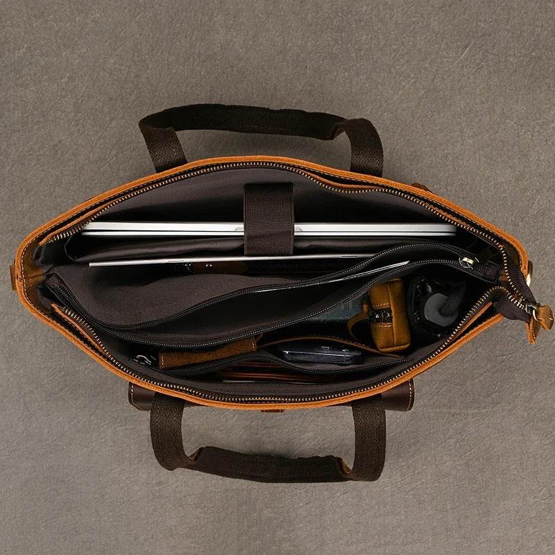 Bolsa Carteiro em couro BP 123 - BAGYPACK