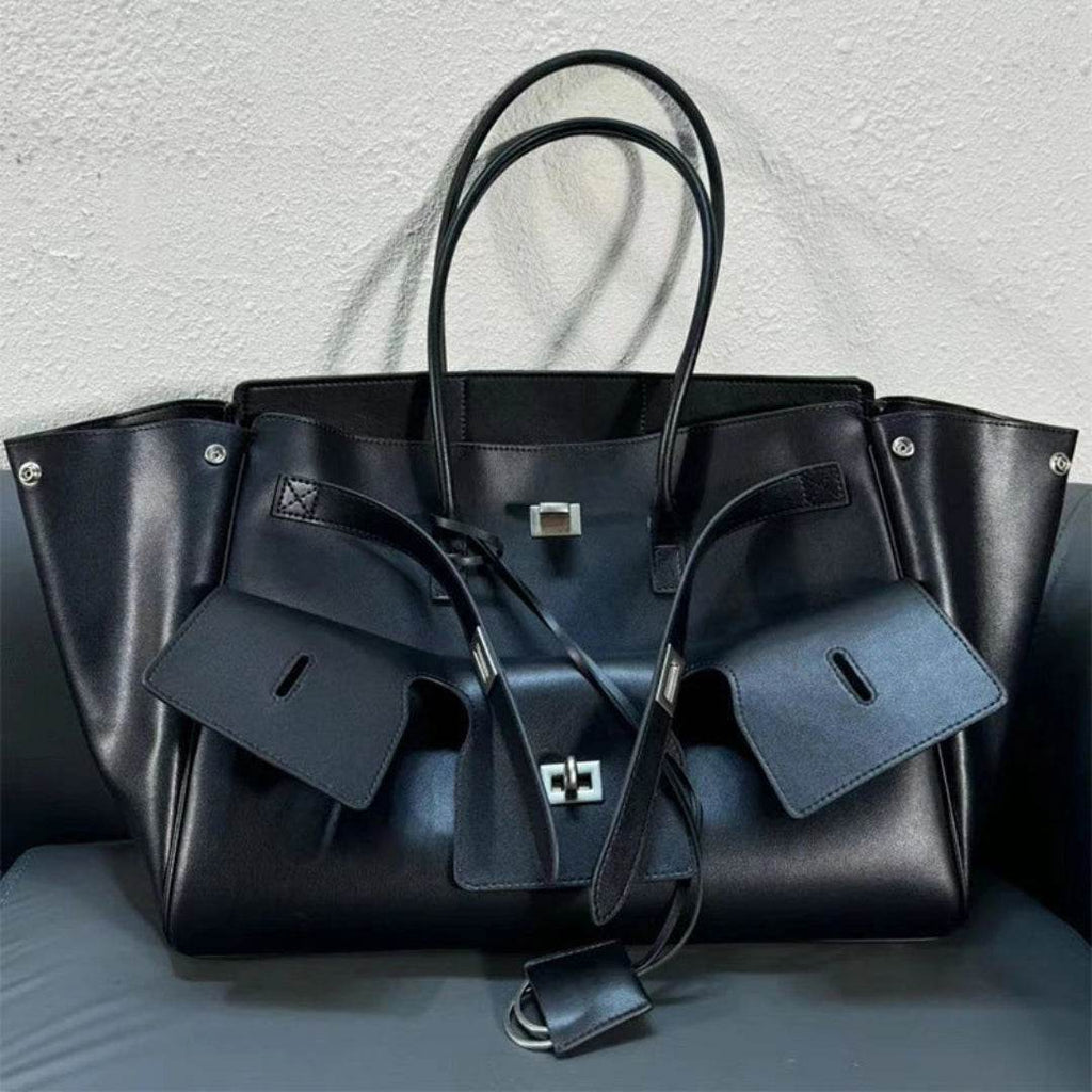Bolsa Tote Bag BP 200 em Couro PU: O Estilo que Acompanha Seu Ritmo Expansível BAGYPACK