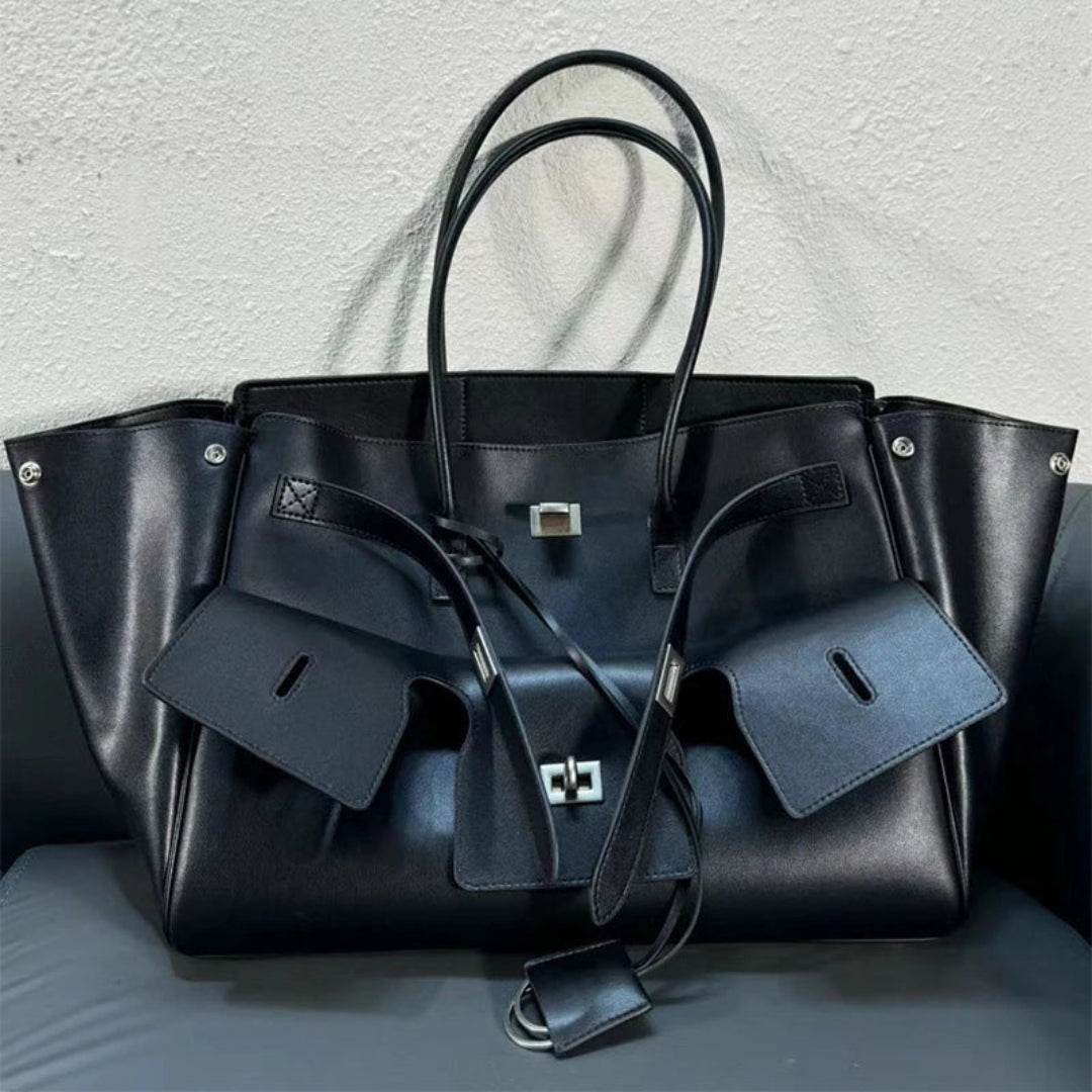 Bolsa Tote Bag BP 200 em Couro PU: O Estilo que Acompanha Seu Ritmo Expansível BAGYPACK