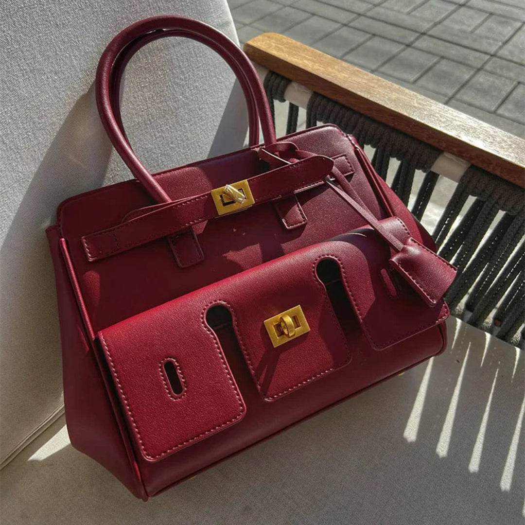 Bolsa Tote Bag BP 200 em Couro PU: O Estilo que Acompanha Seu Ritmo Expansível BAGYPACK