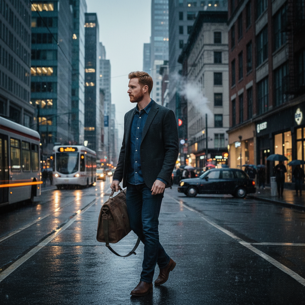 Bolsa de Viagem BP 608 em Lona e Couro. Espaçosa Duffel Bag