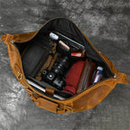 Bolsa de Viagem em Couro Legítimo BP 605: Elegância para Viagens com Seu Notebook BAGYPACK