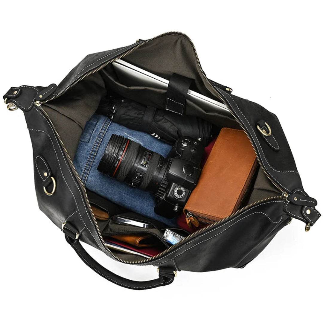 Bolsa de Viagem em Couro BP 605 - BAGYPACK