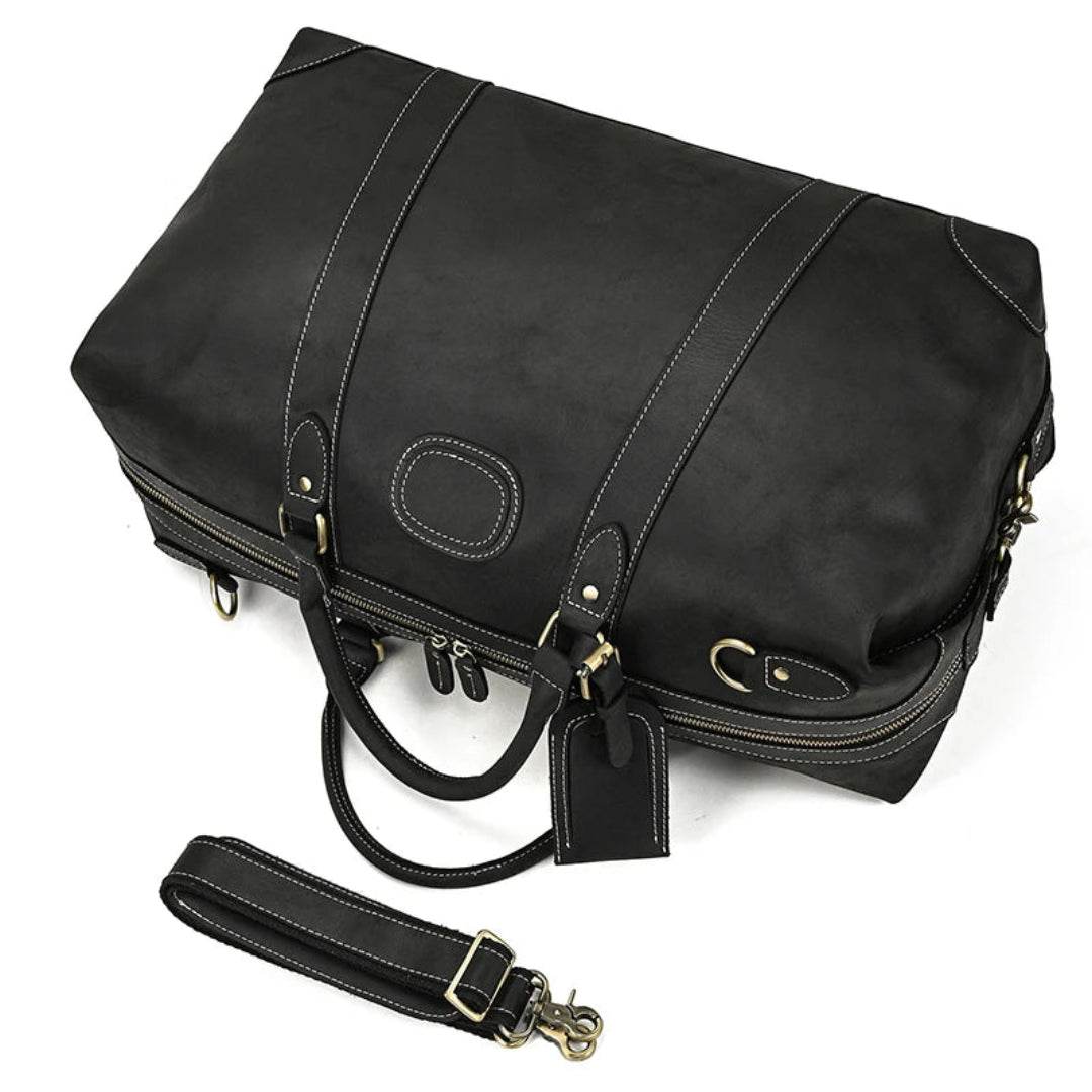 Bolsa de Viagem em Couro Legítimo BP 605: Elegância para Viagens com Seu Notebook BAGYPACK