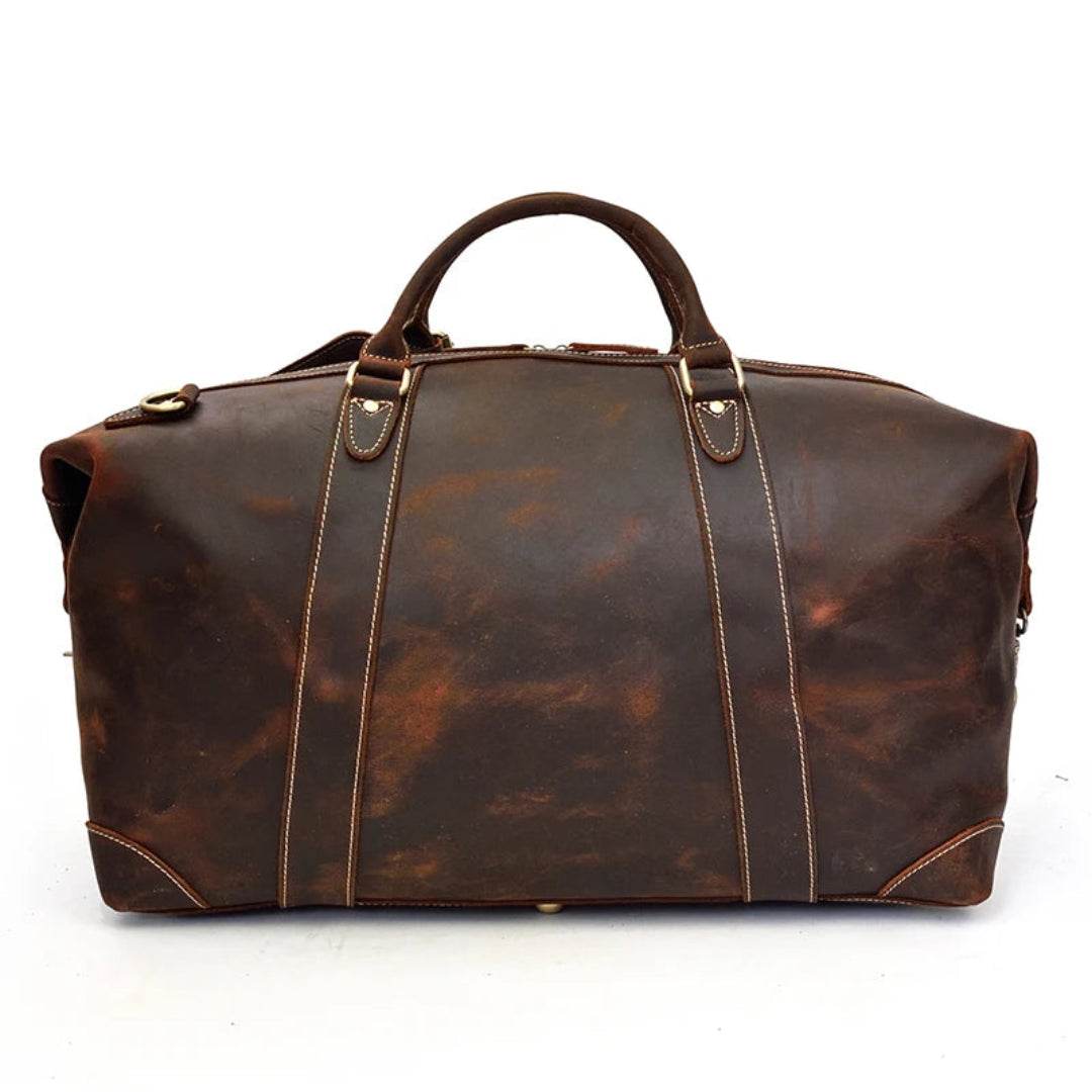 Bolsa de Viagem em Couro Legítimo BP 605: Elegância para Viagens com Seu Notebook BAGYPACK