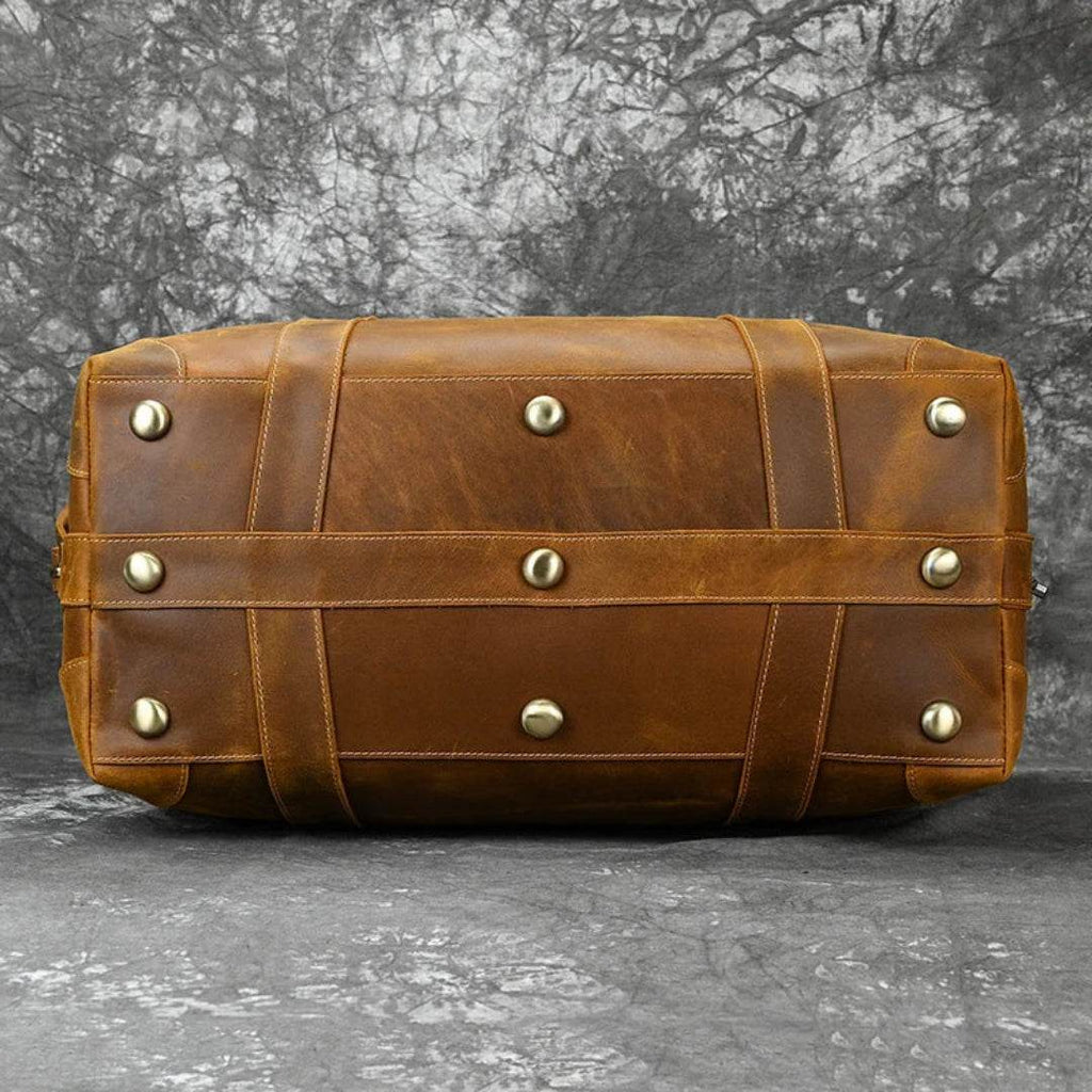 Bolsa de Viagem em Couro Legítimo BP 605: Elegância para Viagens com Seu Notebook BAGYPACK