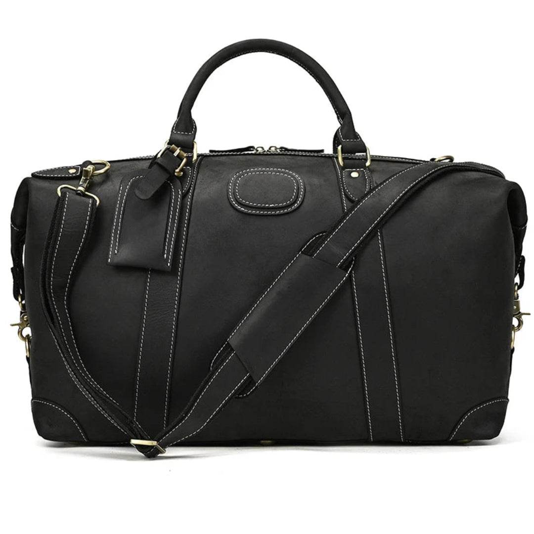 Bolsa de Viagem em Couro Legítimo BP 605: Elegância para Viagens com Seu Notebook BAGYPACK