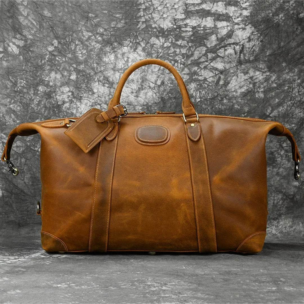 Bolsa de Viagem em Couro Legítimo BP 605: Elegância para Viagens com Seu Notebook BAGYPACK