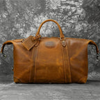 Bolsa de Viagem em Couro Legítimo BP 605: Elegância para Viagens com Seu Notebook BAGYPACK