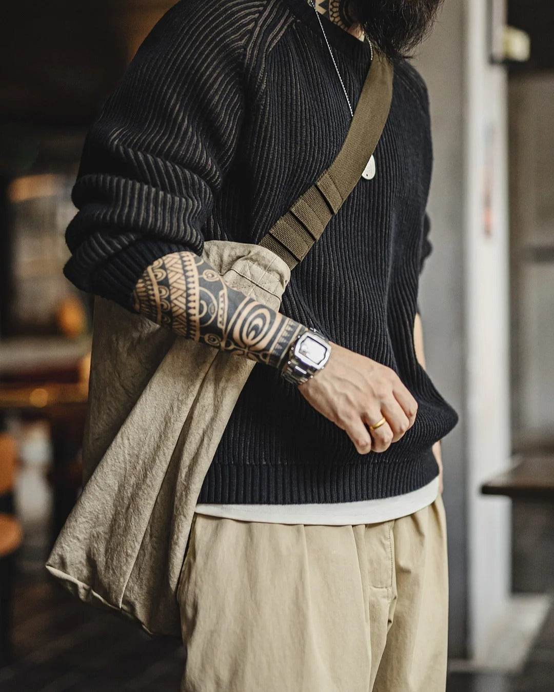 Bucket Bag em Lona BP 205: Estilo, Espaço e Durabilidade Urbana BAGYPACK