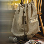 Bucket Bag em Lona BP 205: Estilo, Espaço e Durabilidade Urbana BAGYPACK