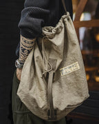 Bucket Bag em Lona BP 205: Estilo, Espaço e Durabilidade Urbana BAGYPACK