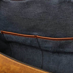 Duffel Bag de Viagem em Couro Legítimo BP 612: Sofisticação e 30 Litros de Capacidade BAGYPACK