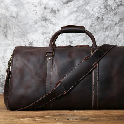 Duffel Bag de Viagem em Couro BP 612