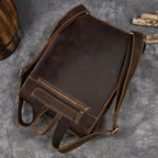 Mochila de Couro Legítimo BP 109: Elegância Atemporal e Funcionalidade para o Dia a Dia BAGYPACK