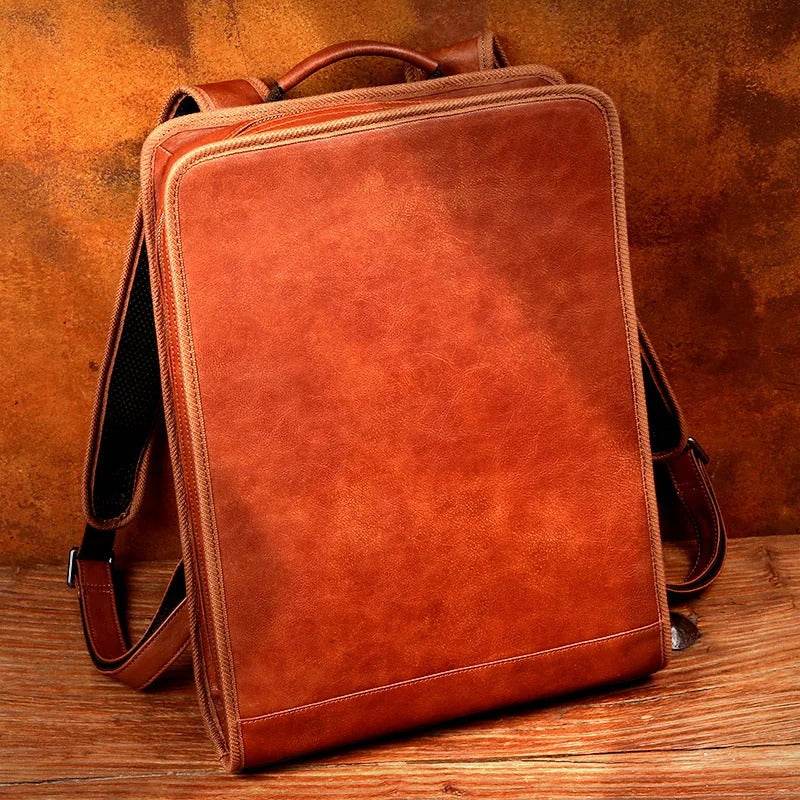 Mochila Masculina em Couro BP 502 para Laptop até 16” - BAGYPACK