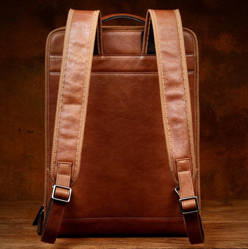Mochila Masculina em Couro BP 502 para Laptop até 16” - BAGYPACK