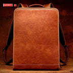 Mochila Masculina em Couro BP 502 para Laptop até 16” - BAGYPACK