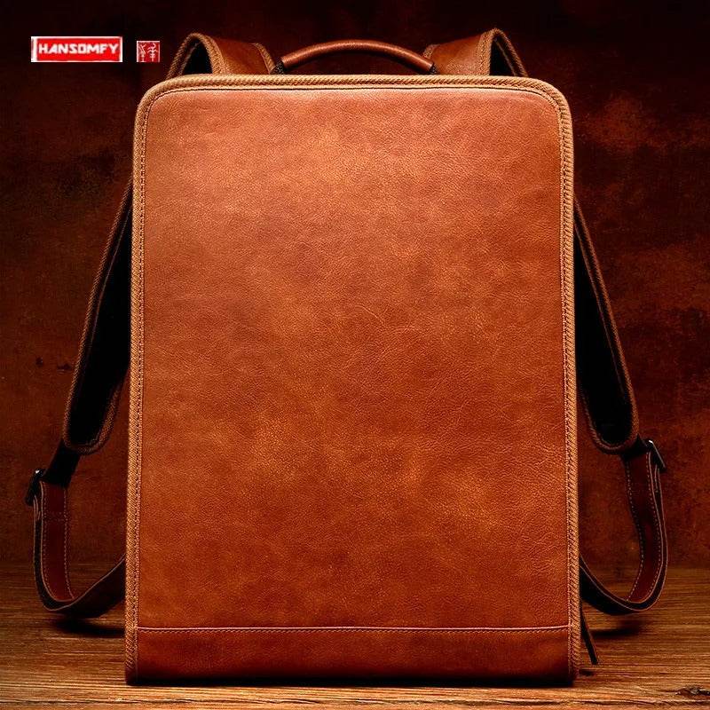 Mochila Masculina em Couro BP 502 para Laptop até 16” - BAGYPACK