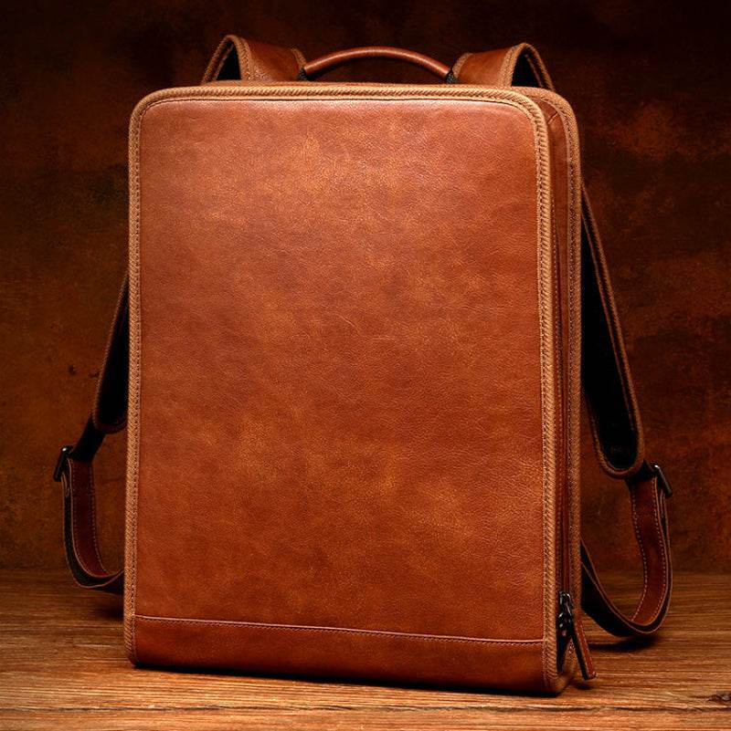 Mochila Masculina em Couro BP 502 para Laptop até 16” - BAGYPACK