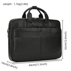 Pasta Executiva em Couro BP 121: Sofisticação e Compartimento para Laptop 15.6" BAGYPACK