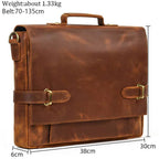 Pasta Executiva de Couro Legítimo BP 111: A Elegância Clássica para o Profissional BAGYPACK