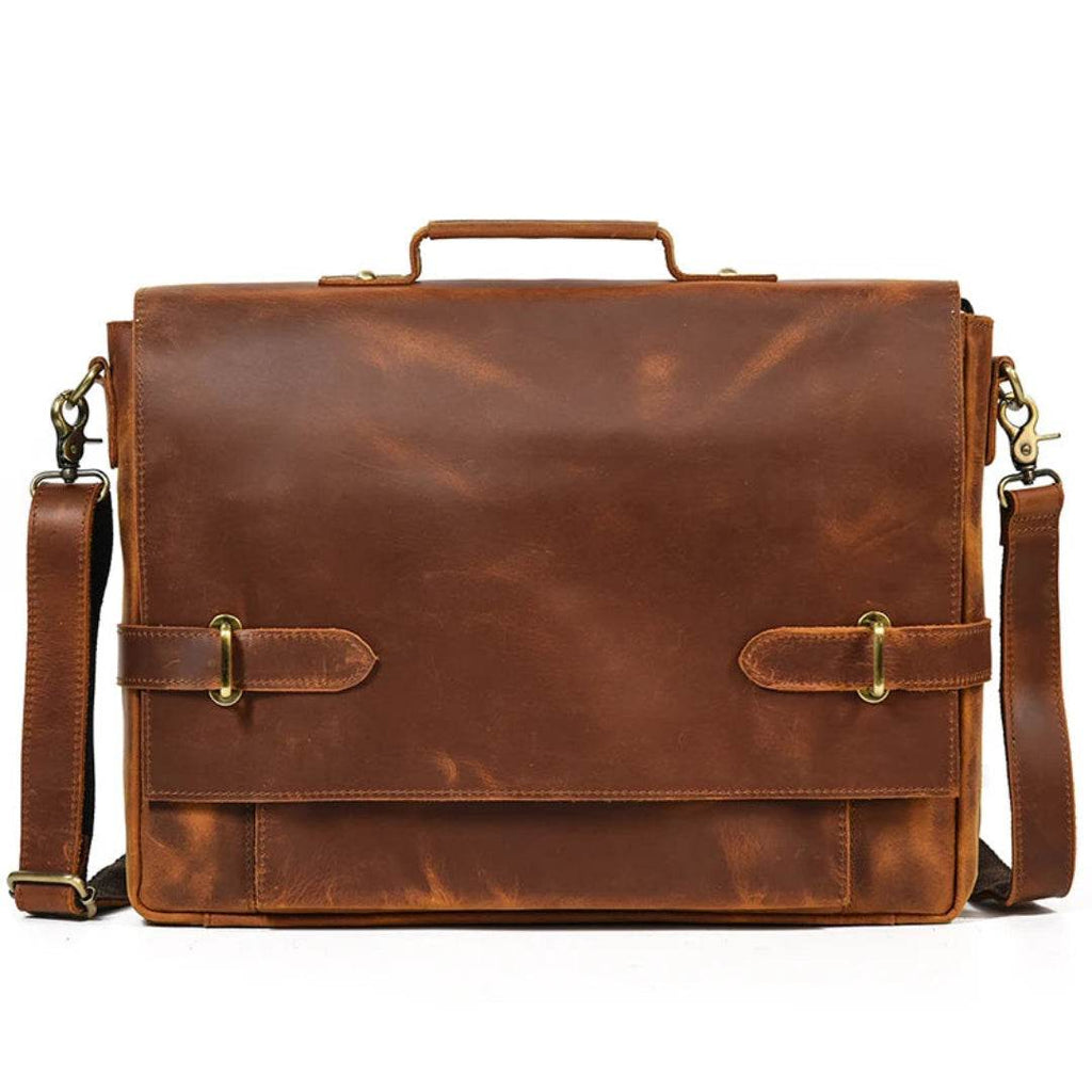 Pasta Executiva de Couro Legítimo BP 111: A Elegância Clássica para o Profissional BAGYPACK