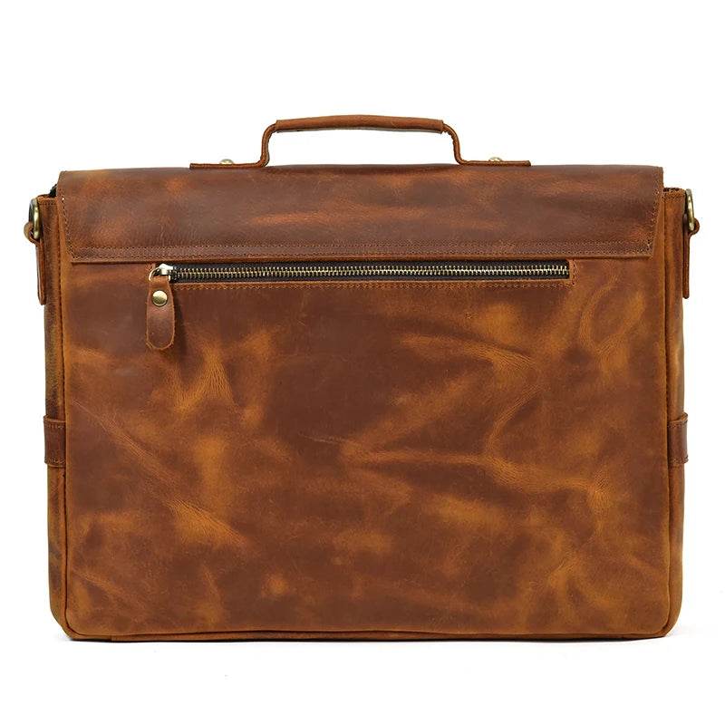 Pasta Executiva de Couro Legítimo BP 111: A Elegância Clássica para o Profissional BAGYPACK
