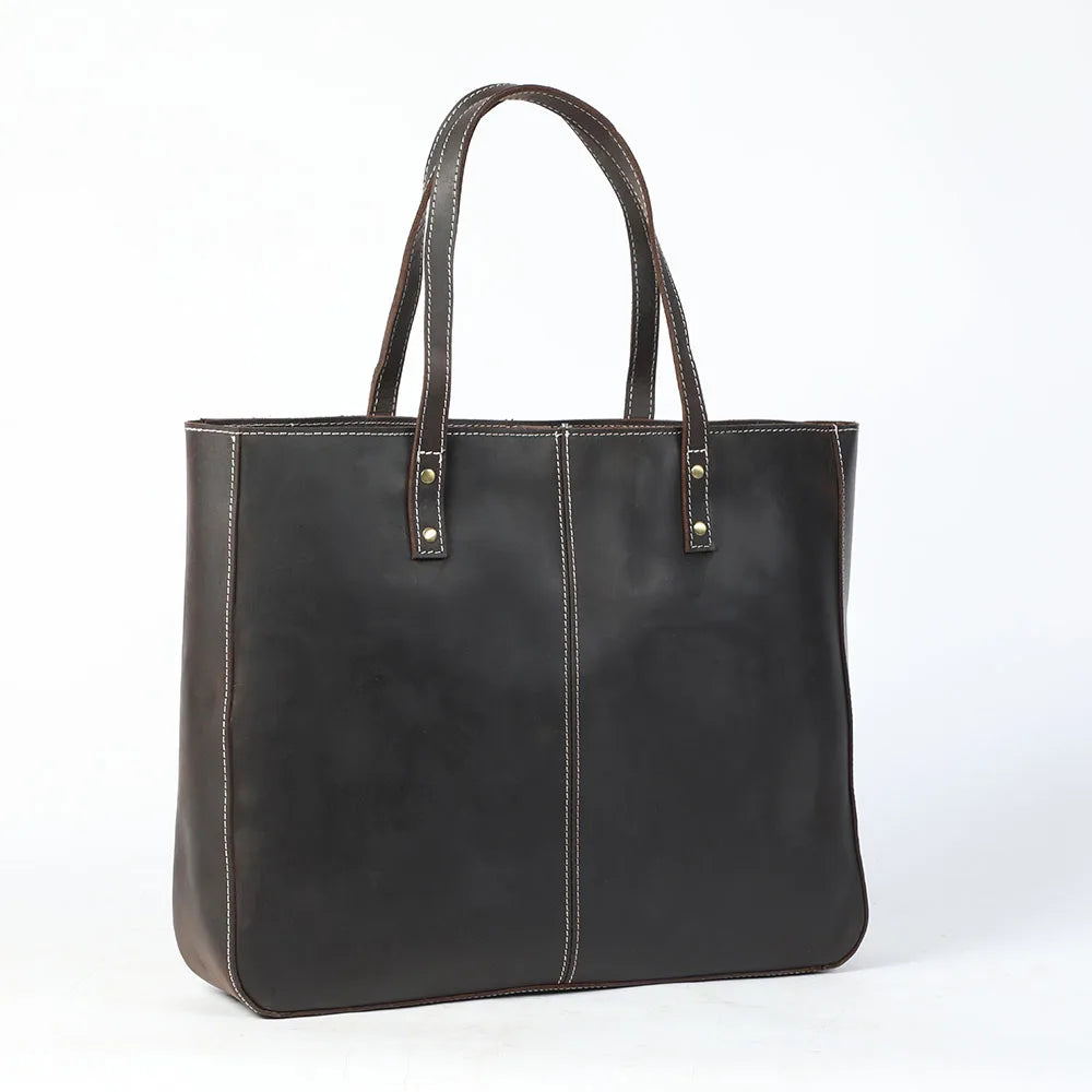 Bolsa Carteiro BP 209: Elegância Executiva e Organização em Couro Legítimo BAGYPACK