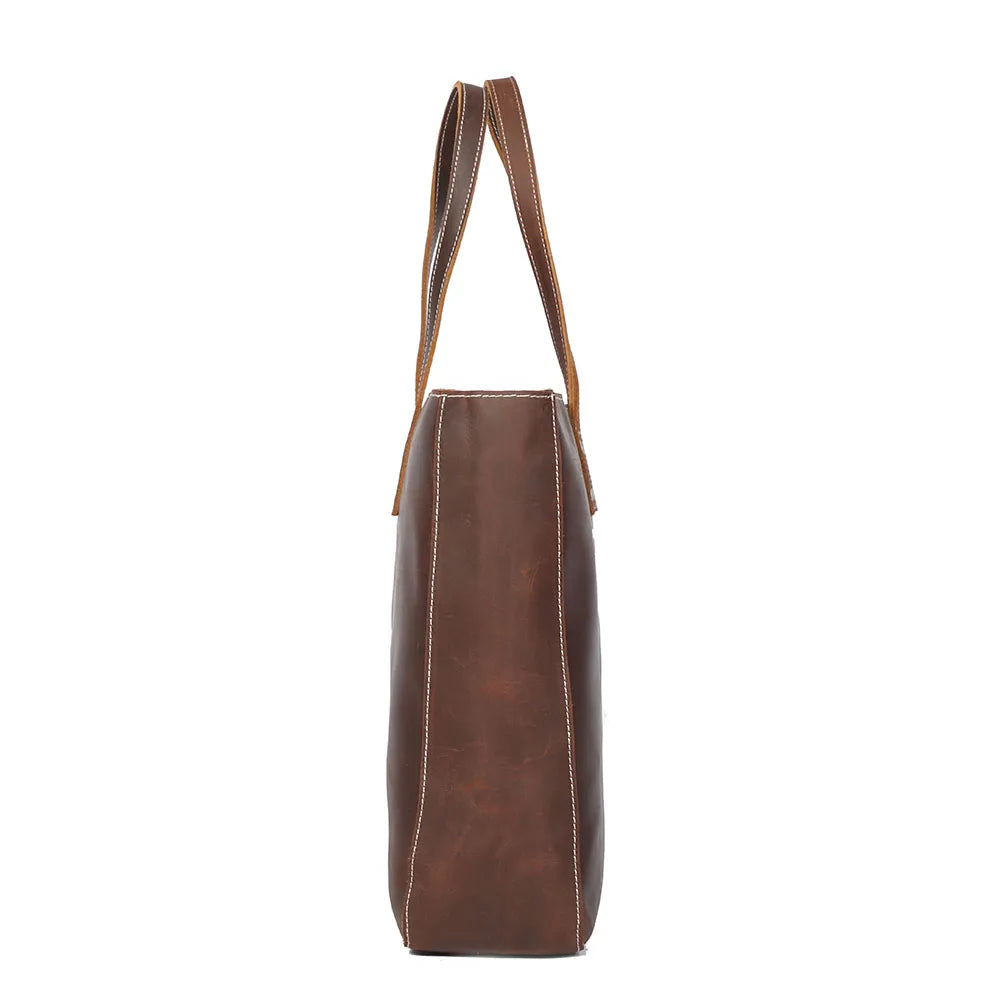 Bolsa Carteiro BP 209: Elegância Executiva e Organização em Couro Legítimo BAGYPACK