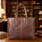 Bolsa Carteiro BP 209: Elegância Executiva e Organização em Couro Legítimo BAGYPACK
