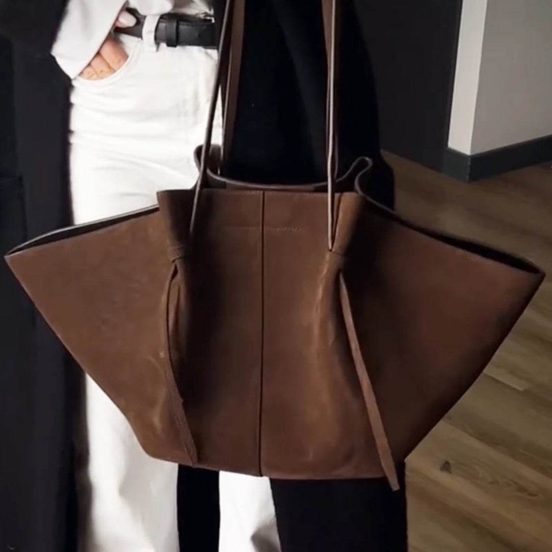 Bolsa Tote Bag BP 201: O Toque Exclusivo da Camurça Suede e Espaço Máximo BAGYPACK