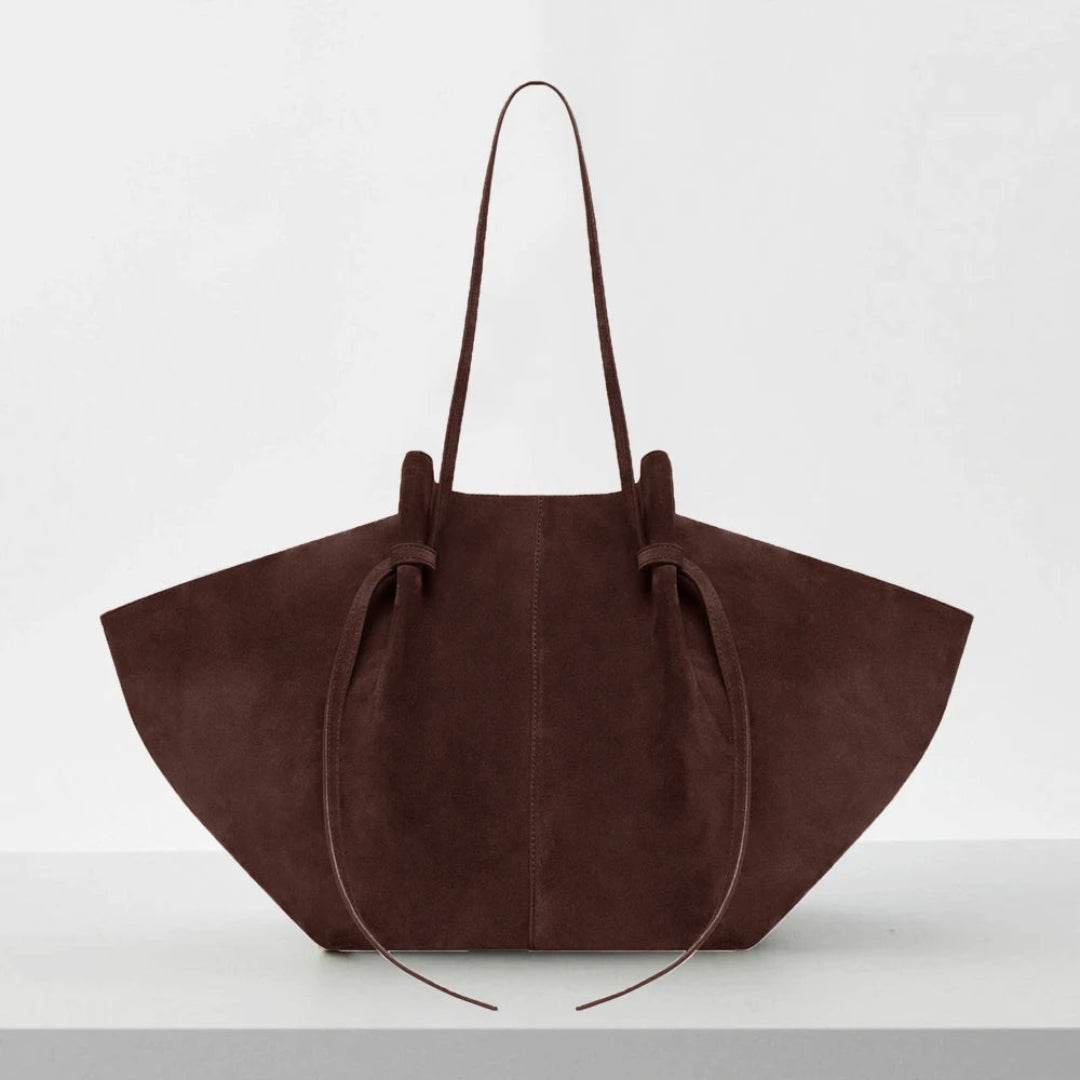 Bolsa Tote Bag BP 201: O Toque Exclusivo da Camurça Suede e Espaço Máximo BAGYPACK